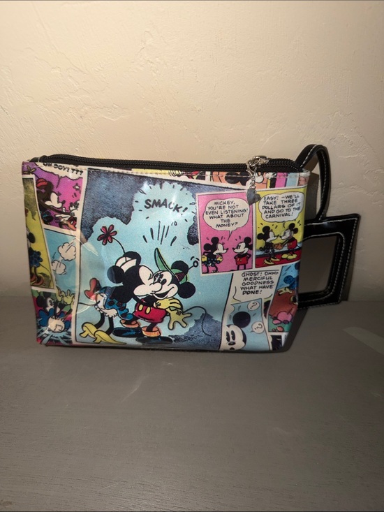 Disney Handbags - Mickey & Friends Comic Strip Wristlet